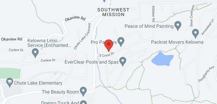 map of 506 South Crest Drive